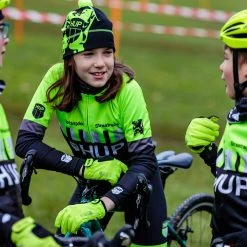 HUPcc TEAM HUP Kids Winter Long Sleeved Cycling Jersey