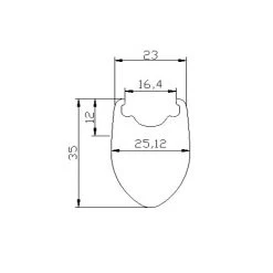 HUPcc CX HUP CD35 'Black Label' 700c Disc Aero Wheelset (35mm Deep BC Legal Tubeless)