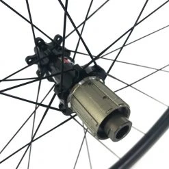 HUPcc HUP TD50 'Black Label' 700c Disc Aero Tubular Wheelset (50mm Deep CX Legal Tubs)