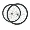 HUPcc CX HUP CD35 'Black Label' 700c Disc Aero Wheelset (35mm Deep BC Legal Tubeless)