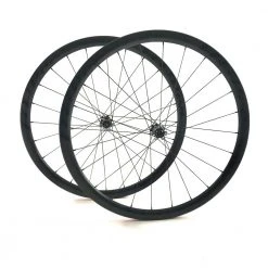 HUPcc CX HUP CD35 'Black Label' 700c Disc Aero Wheelset (35mm Deep BC Legal Tubeless)