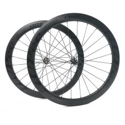 HUPcc HUP TD50 'Black Label' 700c Disc Aero Tubular Wheelset (50mm Deep CX Legal Tubs)