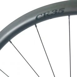HUPcc HUP CR35 'Black Label' 700c Aero Wheelset (35mm Deep BC Legal Rim Brake Clinchers) CX