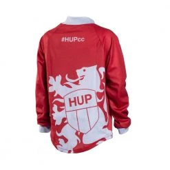HUPcc HUP Enduro Children's Long-Sleeve MTB Jersey (Black, Red Or Blue)