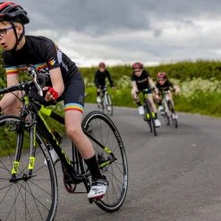 HUPcc HUP Belgian Kids Cycling Bib Shorts Road 12 HUPcc HUP Belgian Kids Cycling Bib Shorts Road