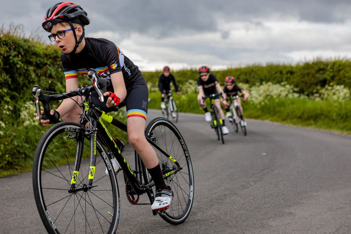 HUPcc HUP Belgian Kids Cycling Bib Shorts Road 6 HUPcc HUP Belgian Kids Cycling Bib Shorts Road