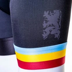 HUPcc HUP Belgian Kids Cycling Bib Shorts Road 9 HUPcc HUP Belgian Kids Cycling Bib Shorts Road