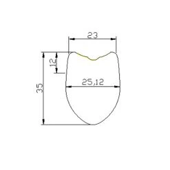 HUPcc HUP TD35 700c Disc Aero Tubular Wheelset (35mm Deep BC Legal Tubs) CX